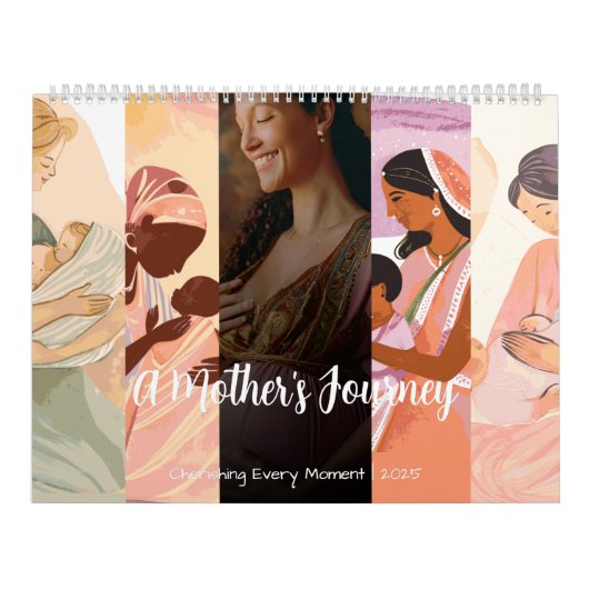 Een Moederreis: Baby Milestone Tracker Kalender (Hoes)