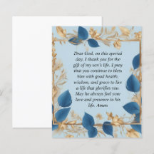 Een Moeders Gebed voor haar Zoon