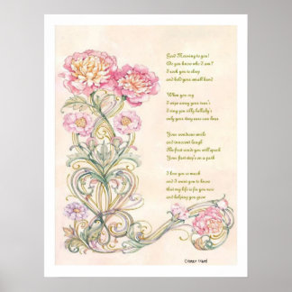 Een moeders gedicht poster
