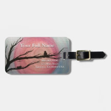 Een moeders horloge aanpasbare bagage label