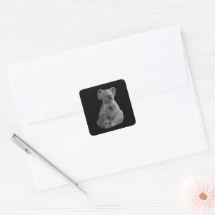 Een moeders omhelzing vierkante sticker