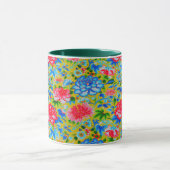 Een Mok met de Lovely Philip Jacobs Fabric Peony (Midden)