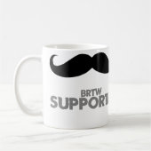 een mok ter ondersteuning van de brtw (Links)