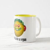 Een Mok van de Vegan (Voorkant rechts)