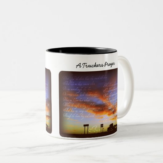 Een mok voor truckers (Voorkant rechts)