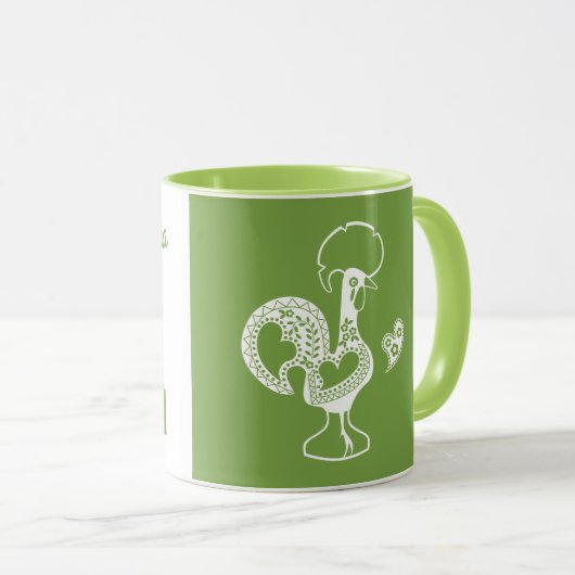 Een mok voor u in het Portugees (Voorkant rechts)