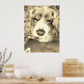 Een moment nemen poster (Keuken)