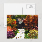 Een moment van herfst briefkaart (Voorkant / Achterkant)