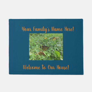 Een Monboogvlinder Deurmat