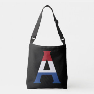 Een Monogram bedekt met NLD Vlag op bk cbbcnt Crossbody Tas
