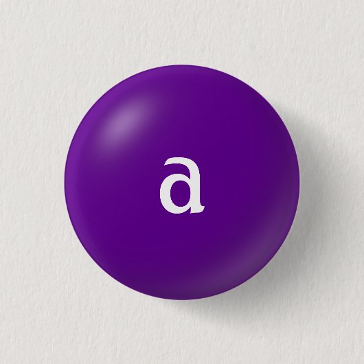 Een Monogram Button (Voorkant)