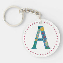Een monogram Sleutelhanger – Aura Edition