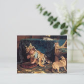 Een monster briefkaart (Staand voorkant)