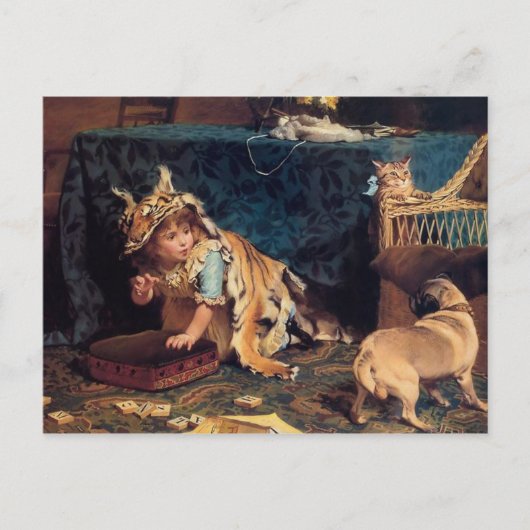 Een monster briefkaart (Voorkant)