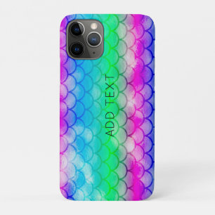 Een mooi assortiment zeemeermin-stijl kleuren    t iPhone 11 pro hoesje