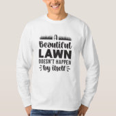 Een mooi graslandschap landschap Grappig T-shirt (Voorkant)