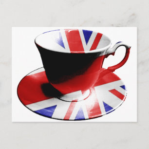Een mooi kopje Engelse thee Briefkaart