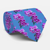 Een mooi orchidee Stropdas! Stropdas (Opgerold)