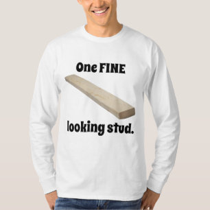 Een mooi uitziende stud t-shirt
