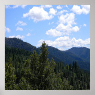 Een mooie dag in de bergen...... poster