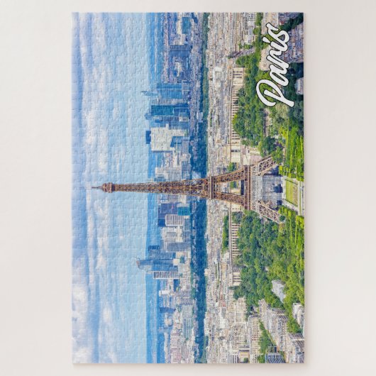 Een mooie dag in Parijs, Frankrijk Legpuzzel (Verticaal)