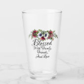 Een mooie dag voor een bruiloft glas (Voorkant)