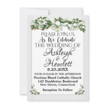 Een mooie dag voor een bruiloft - uitnodiging