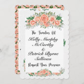 Een mooie dag voor een huwelijksuitnodiging kaart (Voorkant / Achterkant)