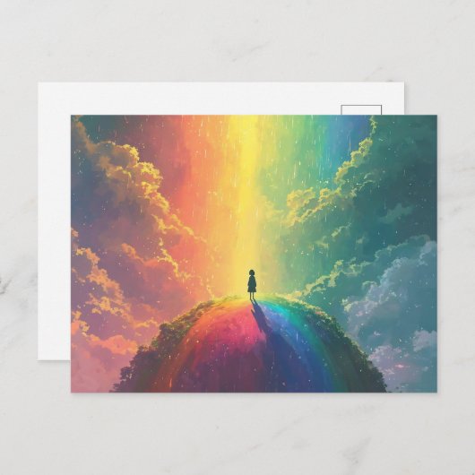 Een mooie droom briefkaart (Voorkant / Achterkant)