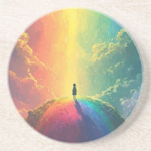 Een mooie droom zandsteen onderzetter