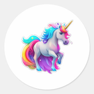 Een mooie eenhoorn Sticker 2