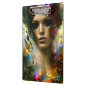 Een mooie fantasievrouw klembord (Links)