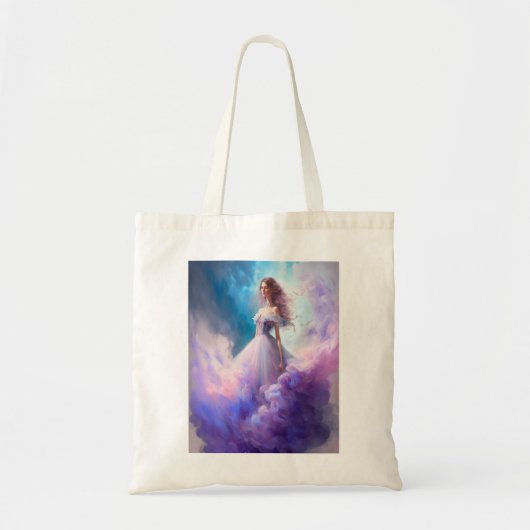 Een mooie fee dame. tote bag (Voorkant)