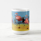Een mooie flamingo mok (Center)