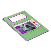 Een mooie grappige hond Leerzaam Notitieboek (Rechterzijde)