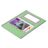 Een mooie grappige hond Leerzaam Notitieboek (Linkerzijde)