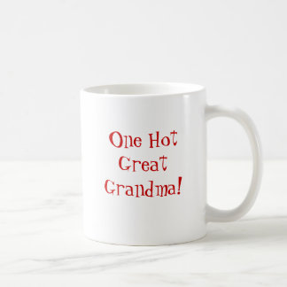 Een mooie grootmoeder. koffiemok