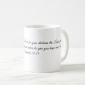 Een mooie herinnering aan Gods intentionaliteit Koffiemok (Voorkant rechts)