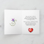 Een mooie identiteitskaart voor een vrouw kaart (Binnen)