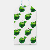 een mooie kleine appel zoete leven uitnodiging cadeaulabel (Achterkant)