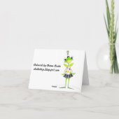 Een mooie kop thee - Note Cards Kaart (Achterkant)