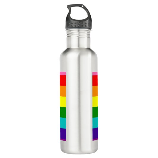 Een mooie metalen Drinken kolf Waterfles (Achterkant)