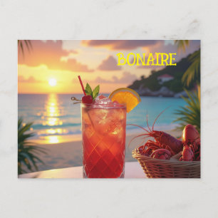 Een mooie middag op Bonaire Feestdagenkaart