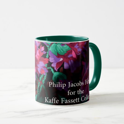 Een mooie mok met Philip Jacobs Fabric (Voorkant rechts)
