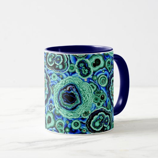 Een mooie mok met Philip Jacobs Fabric Agate (Voorkant rechts)
