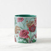 Een mooie mok met Philip Jacobs Fabric Corn Poppy (Midden)