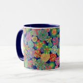 Een mooie mok met Philip Jacobs Fabric en dollar (Voorkant links)