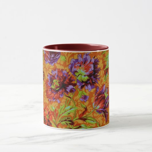 Een mooie Mok met Philip Jacobs Fabric Floral Broc (Midden)