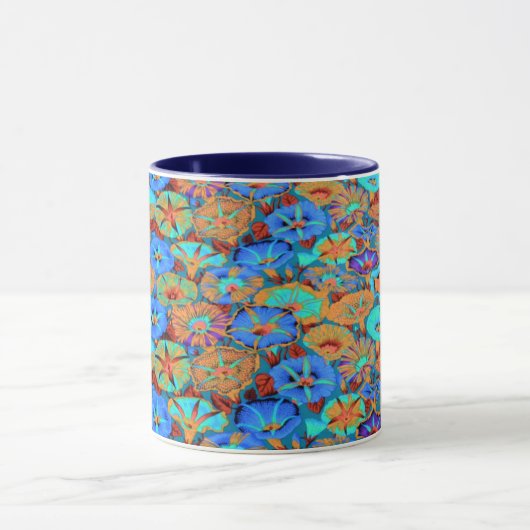 Een mooie Mok met Philip Jacobs Fabric Morning Glo (Midden)