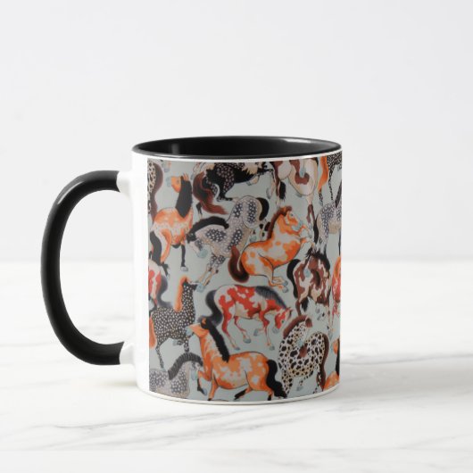 Een mooie Mok met Philip Jacobs Fabric Neddy Horse (Links)